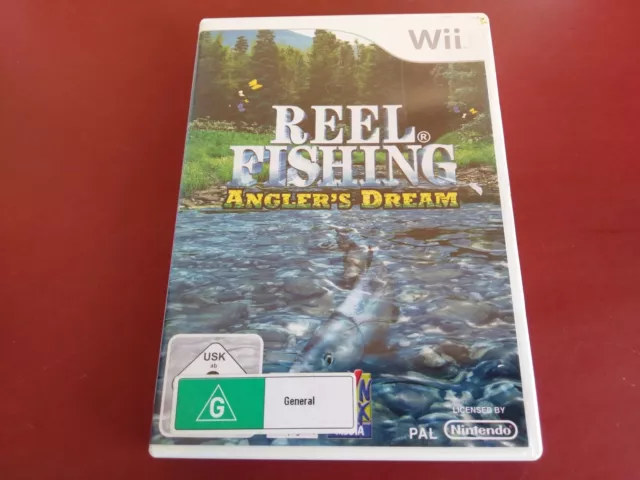 WII GAME, REEL FISHING Angler's Dream
