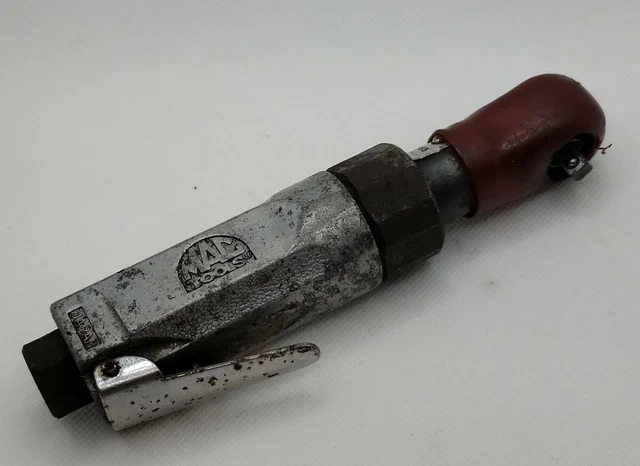 MAC TOOLS 1/4" AIR RATCHET WRENCH AR2865 with head cover Tested and working