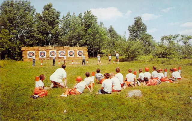 NY Liberty Camp Jubilee Archery @ Day Camp postcard A27