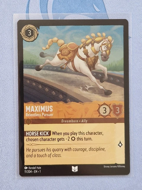 Disney Lorcana The First Chapter Maximus 11/204 Holo Foil