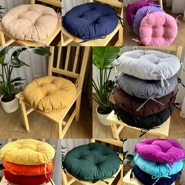 Cuscino Da Esterno Rotondo Per Seduta, 40 Cm Con Bordino - Foto 10