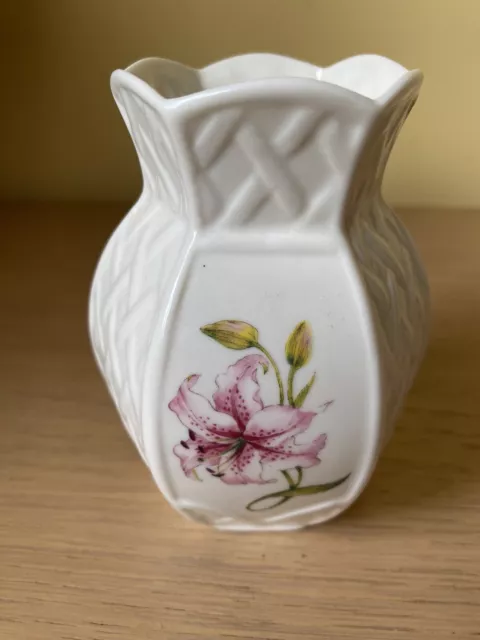 Vintage Belleek Ireland  Vase.