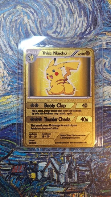 is thicc pikachu a real pokemon card Pikachu VMAX Trainer Gallery (Singles) – PokePort Cards main image 0
