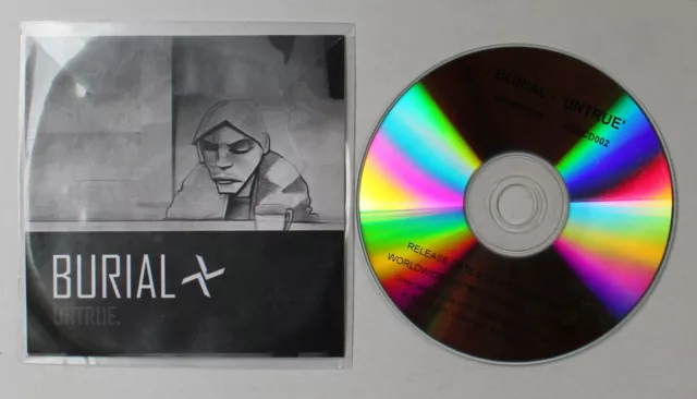 Burial Untrue UK ADV 13-Track Voice Over CDR 2007 Electronic