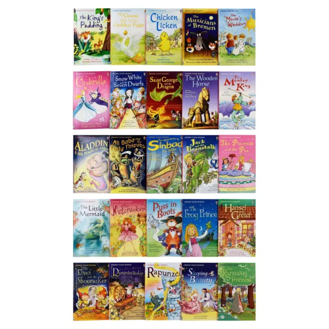 Usborne My Second Reading Library 50 Books Box Set - Ages 5-7 - Paperback 3