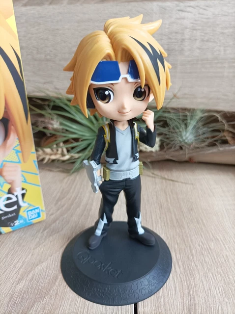 Figurine Denki Kaminari My Hero Academia Banpresto Qposket - Occasion Très Bon état, Boîte Ouverte