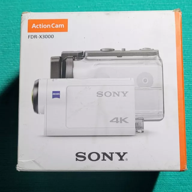 SONY FDR-X3000 Sports and Action Camera - White