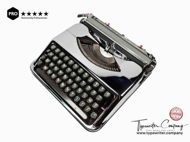 CHROME PLATED Iconic Hermes Baby - Limited Edition - silver - perfectly working
