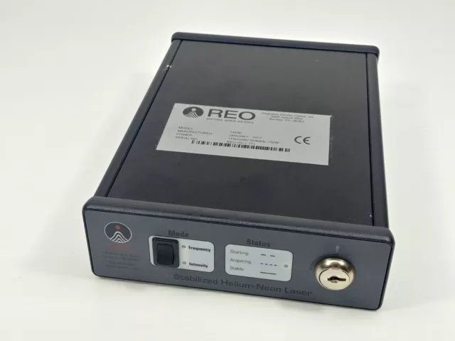 REO 14290 Stabilized Helium-Neon Laser PS (2017) unable to test