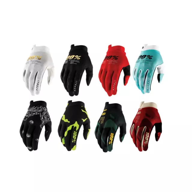 100% Handschuhe iTrack MTB DH MX Motocross Enduro Offroad Downhill Trail Bike