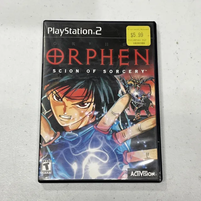 Orphen Scion of Sorcery (Sony PlayStation 2 PS2, 2000)