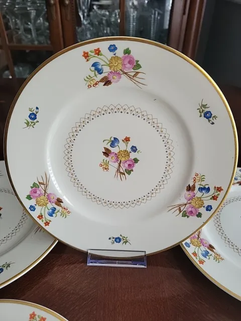 Vintage Coventry Old Ivory By Syracuse China 5 Salad Plates