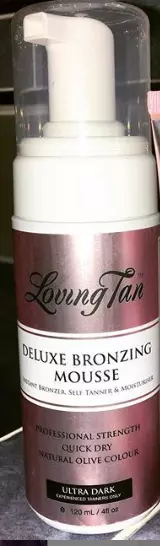 Loving Tan Deluxe Bronzing Self Tan Mousse in Ultra Dark Sealed 100% Authentic