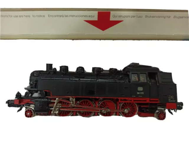 Märklin 3096 Locomotiva a Vapore Serie Br 86 173 DB Scala H0 Conf. Orig.