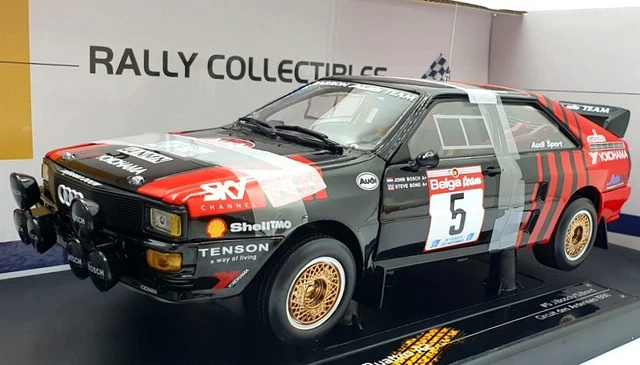 Miniature Sun Star 1/18 - Audi Quattro 1987 #23 (Rallycross Français) NEUF