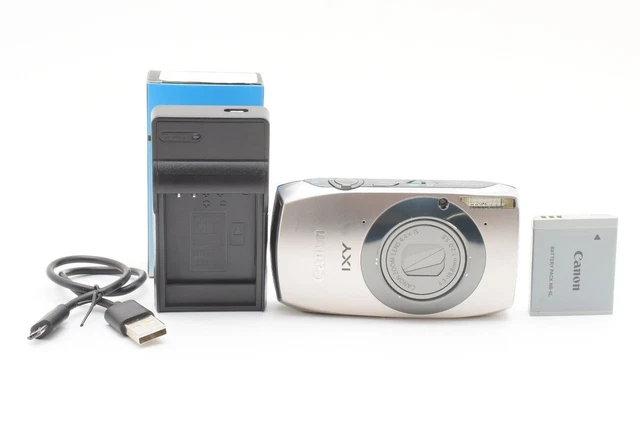 CANON IXY 31S Digital Camera Silver Compact Used with