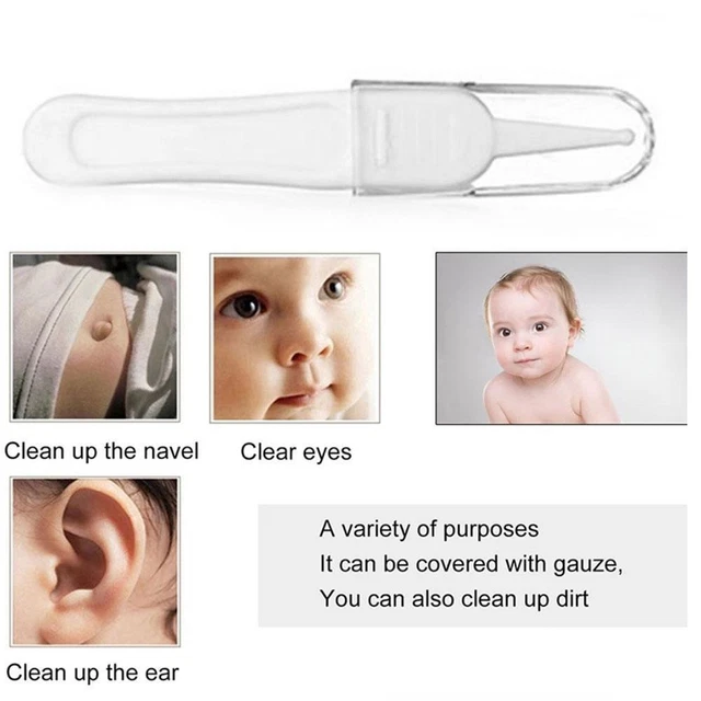 Baby Dig Booger Clip Children Clean Ear Nose Navel Tool Safety Tweezers A1O9