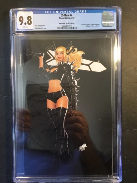 Cgc 9.8 - X-Men #7 - David Nakayama Virgin Edition Magik Marvel 2022 🔥🔥
