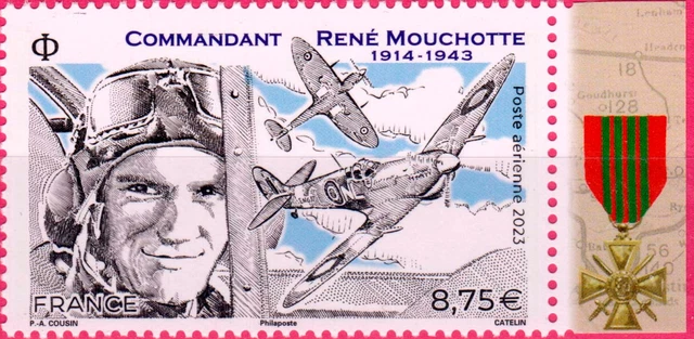 Frankreich France 2023 Spitfire Mk.IXc Flugzeug aircraft aviation