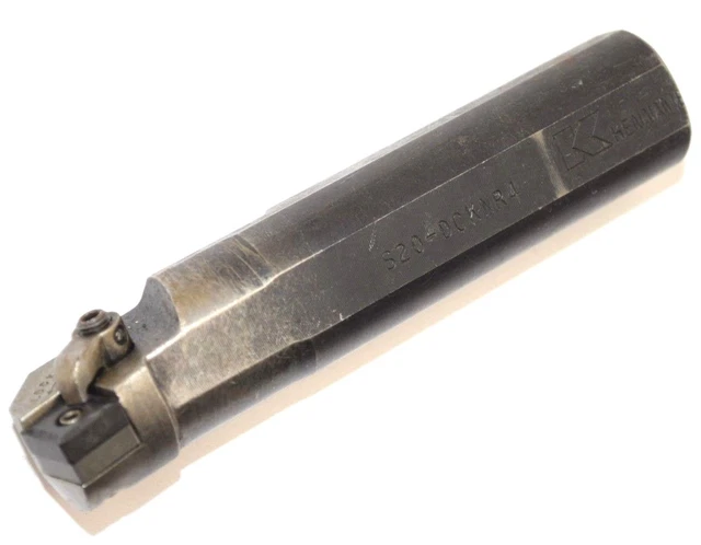 KENNAMETAL Indexable Boring Bar - 5 3/4" Long - S20-DCKNR4, Coolant Drill Tool
