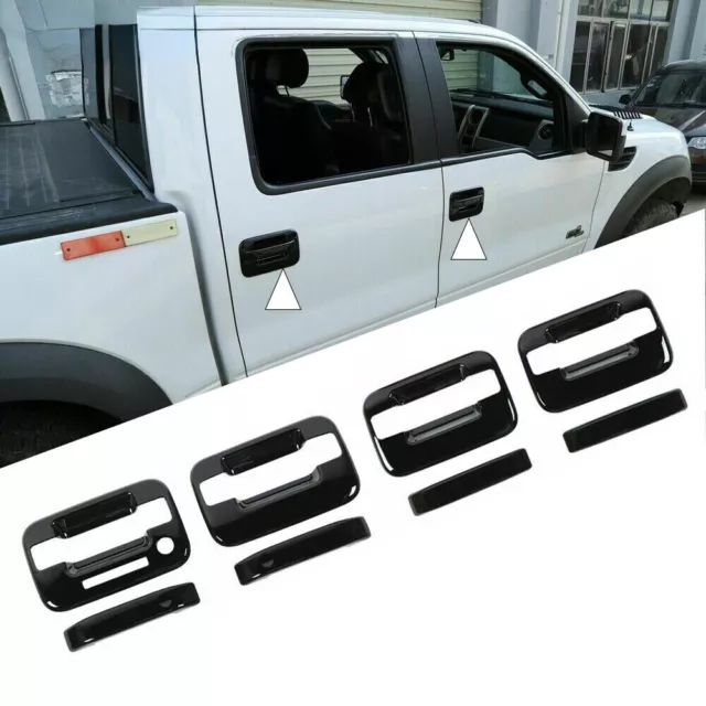 Exterior Door Handle Bowl Cover Trim Accessories For 2009-2014 Ford F150 F-150