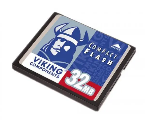 Tarjeta de memoria Viking 32 MB CompactFlash - en muy buen estado (CF32M)