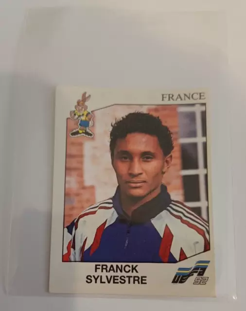 Image Sticker Cromo n°51 Franck SYLVESTRE FRANCE UEFA EURO 92 Suède PANINI 1992