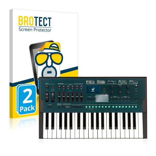 2x Anti-Reflets Protection Ecran pour KORG opsix Altered FM Synthesizer Film