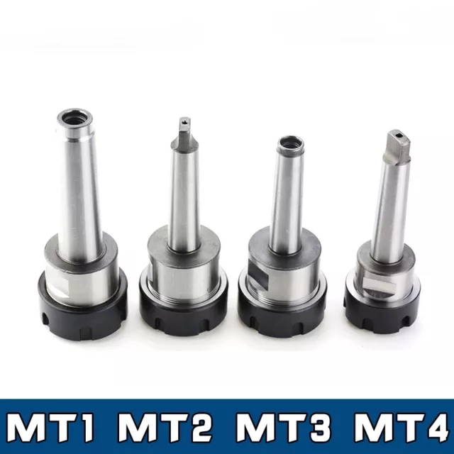 MT1 M6/MT2 M10/MT3 M12/MT4 M16 CNC Tool Holder Morse ER16 ER25 ER32 Collet Chuck