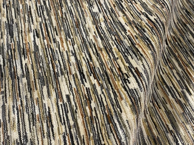 Romo Stone "Cantus" English Strie Jacquard Cut Velvet Fabric