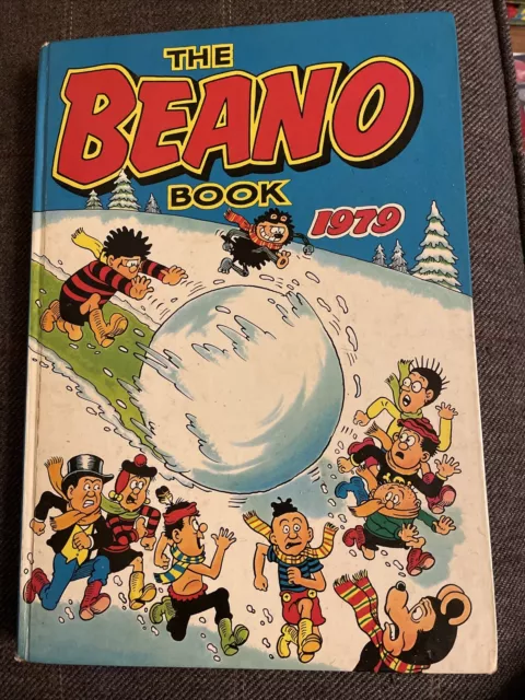 The Beano Book 1979 Published 1978 Vintage Children's Annual Unclipped