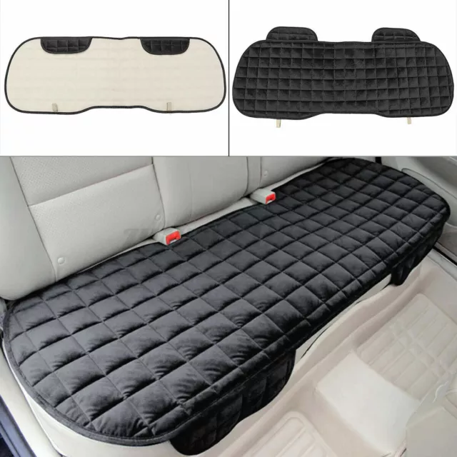 Universal Square Rear Back Row Car Seat Cover Protector Mat Chair Cushion Plush