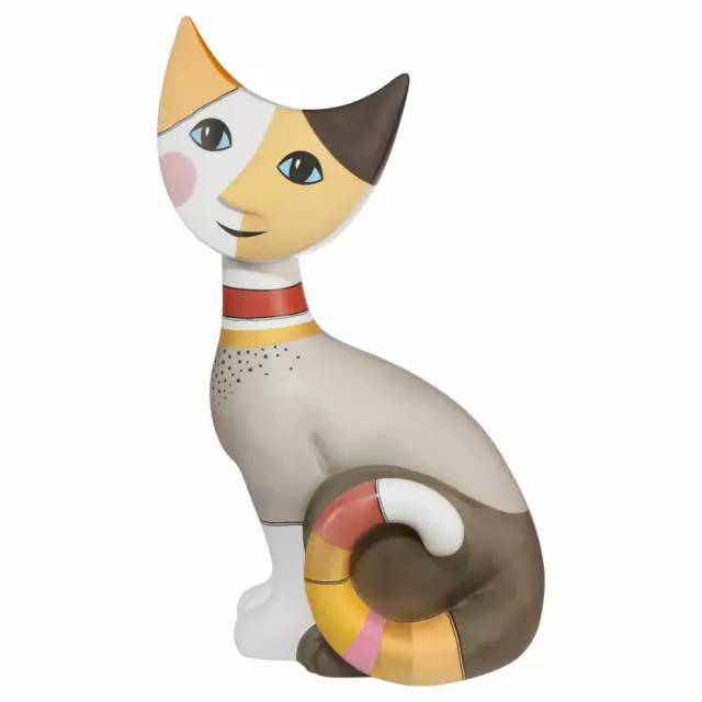 Goebel Figurine Rosina Wachtmeister - Chat Alisia Le monde des chats Porcelai...