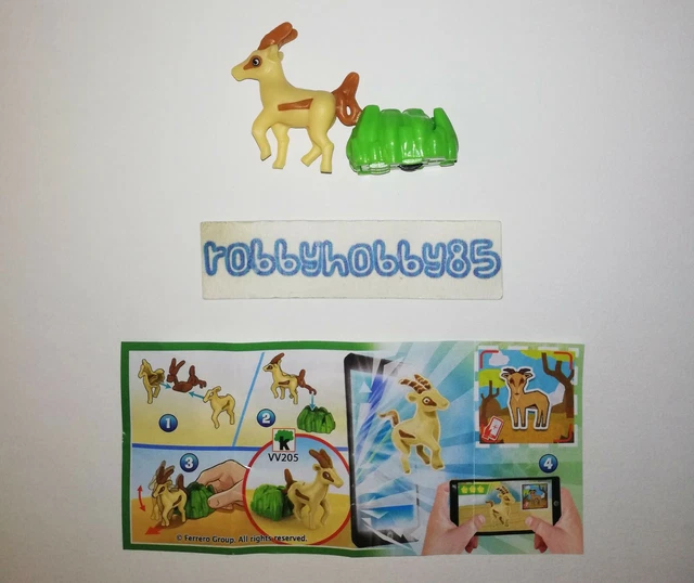 VV205 GAZELLE Bpz Kinder surprise Italie 2020 2021 Course Pied