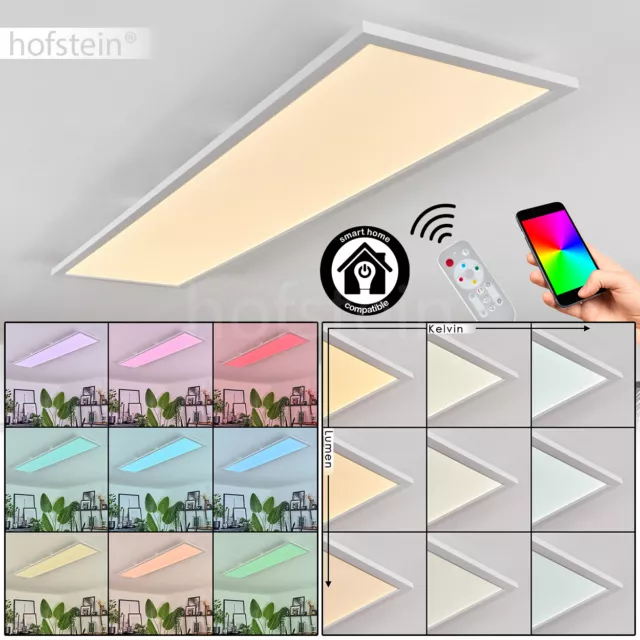 LED Decken Lampe Panel dimmbar Fernbedienung Flur Wohn Schlaf Zimmer Leuchte RGB