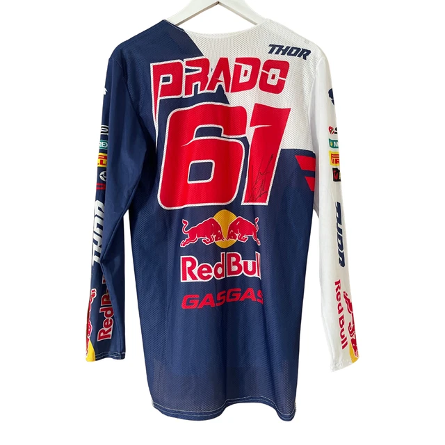 Maglietta Thor Jorge Prado Firmata Vincitrice Gara Motocross - 100% Autentica