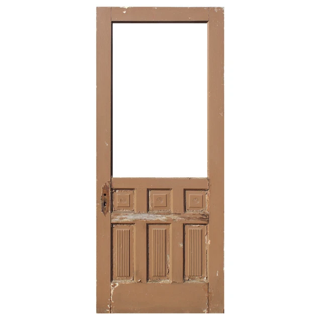 Antique 32” Eastlake Door, 19th Century, NED1996