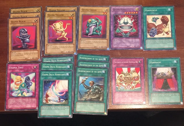 Chazz's Deck Secret Rare Yugioh Ojama King X3 First Edition - Near Mint Condition Chazz's Deck Secret Rare Yugioh Ojama King X3 First Edition - Near Mint Condition