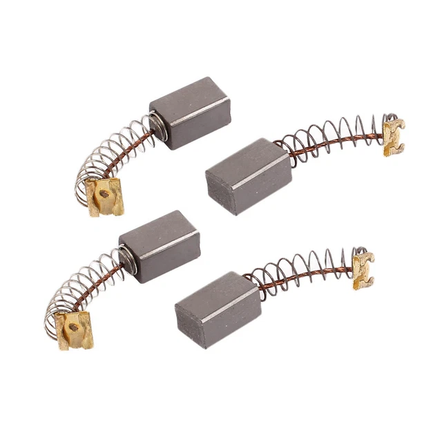 4 Spazzole A Carbone Per Motori Elettrici - Ricambio Per Utensili, Seghe, Trapani, Smerigliatrici - Foto 6