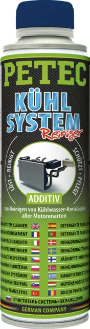 Pulitore sistema di raffreddamento Petec pulitore radiatore 250 ml