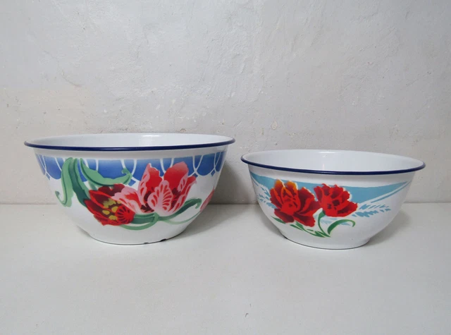 Pot de fleurs en plastique - Blue - 8 cm - Durable - Soucoupe incluse