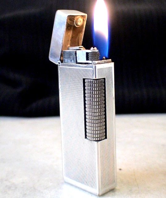 Briquet ancien ** DUNHILL Rollagas ** Vintage Gas Lighter Feuerzeug Accendino