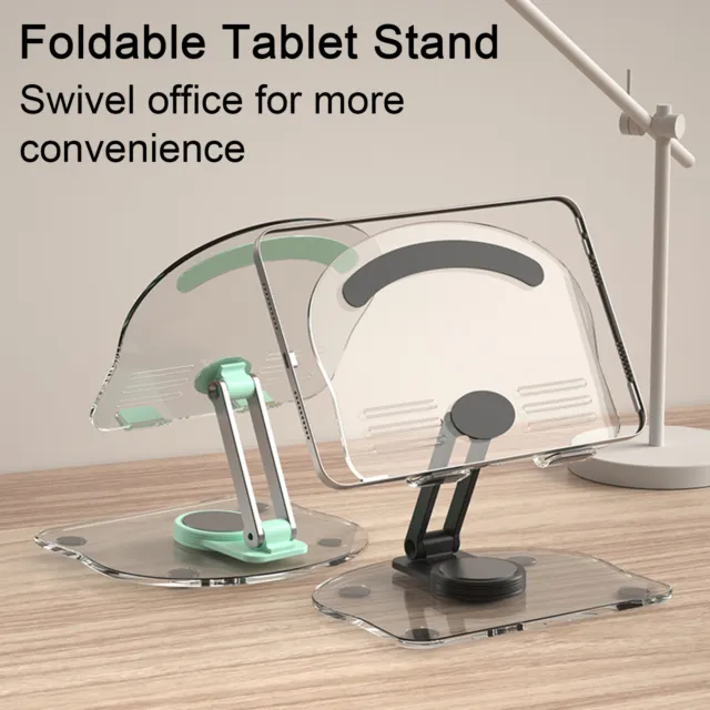 New Universal Folding Aluminum Tablet Mount Holder Stand For iPad iPhone Samsung