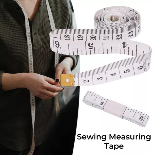 Body Measuring Tape Fabric Dressmakers Tailor Sewing Seamstress Diet Tape Ruler