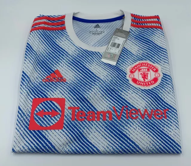 Manchester United Adidas Trikot Größe L XL Fußball England Premier League Neu