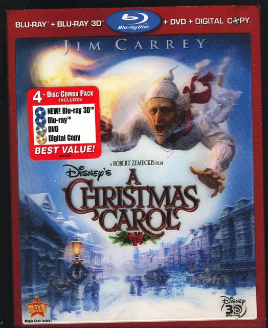 A Christmas Carol 3d Blu Ray 