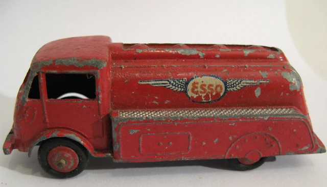 DINKY TOYS Meccano Camion Citerne ESSO Tracteur PANHARD Original Shell Garage