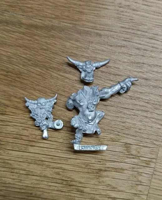 Figurine Warhammer Ogre Métal – Orcs & Gobelins Marauder Citadel 1989 OOP