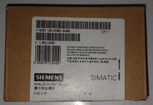 Siemens Simatic Analog Output Module