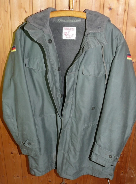 Gebrauchte Bw Parka Original Bundeswehr PARKA OLIV LANG ALTE ART
